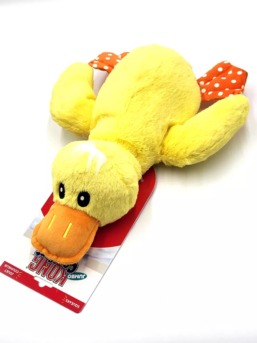 Kong Comfort Duck Jumbo Plush Squeaky