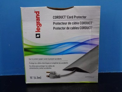 NEW LEGRAND WIREMOLD CDBK-15 CORDUCT OVERFLOOR CORD PROTECTOR RUBBER DUCT FLOOR