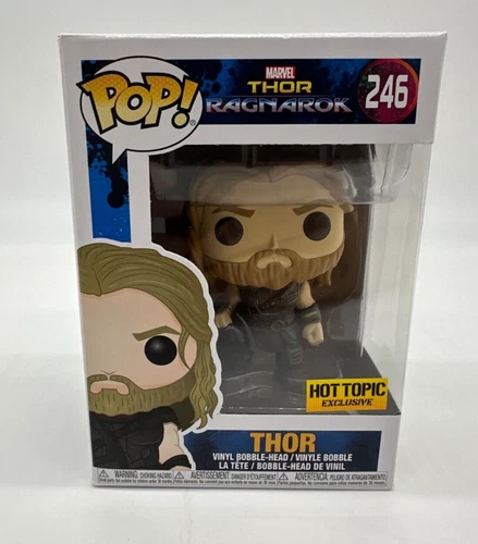 Funko Pop! Vinyl: Marvel Thor Ragnarok Thor #246 Hot Topic Exclusive