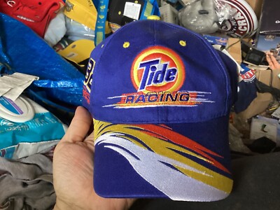 Tide Racing Ricky Craven #32 Snap Back Hat Adjustable Orange Blue  NWT
