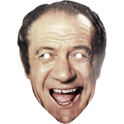 FUNKYBUNKY Sid James Celebrity Card Face Mask - Ready To Wear - Fancy Dress