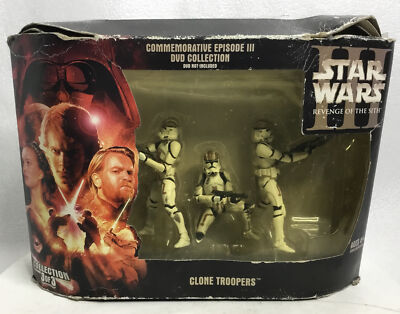 Star Wars Commemorative Episode III  Collection Clone Troopers 3-Pack Figure B9