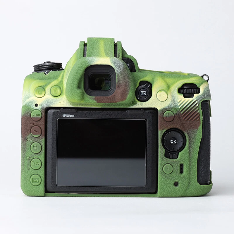 Capa protetora de borracha silicone antiderrapante para câmera Nikon D780 - Imagem 2 de 4