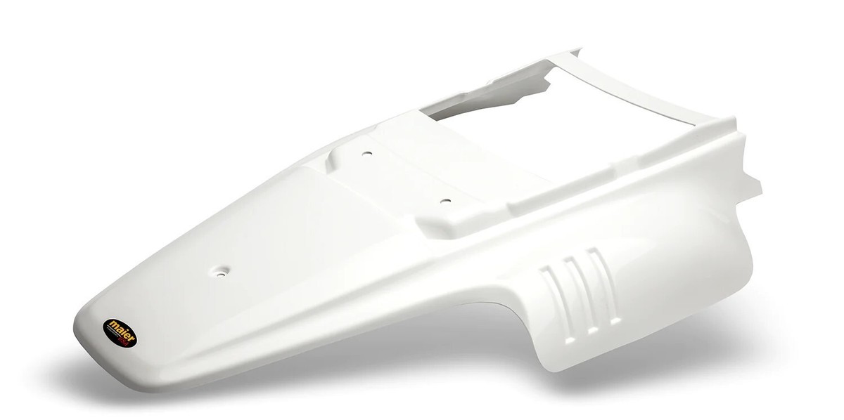 NEW YAMAHA 87 - 24 TW 200 WHITE PLASTIC REAR MOTORCYCLE FENDER