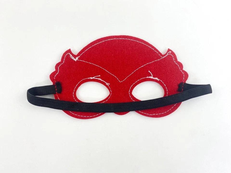 PJ Máscaras Halloween Disfraces Owlette Capa Máscara Cuero Pulsera Crayón Soporte Set Foto 3 de 4