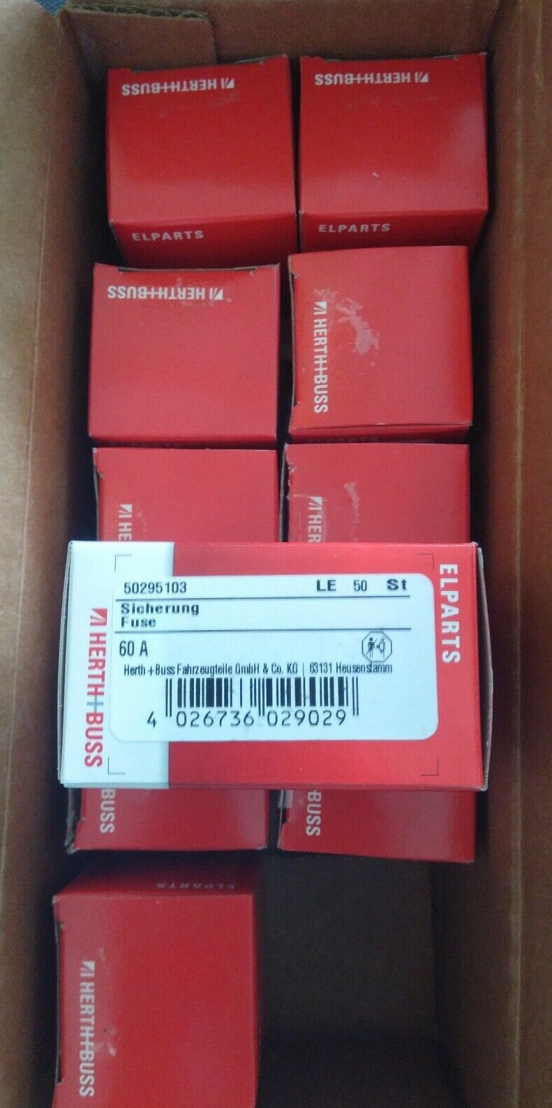 HERTH+BUSS ELPARTS Crimpverbinder 100 St