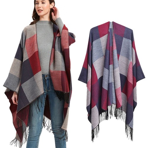 Écharpe Châle Pour Enfants – Style Vintage, Cachemire Imitation – Léger Et Doux