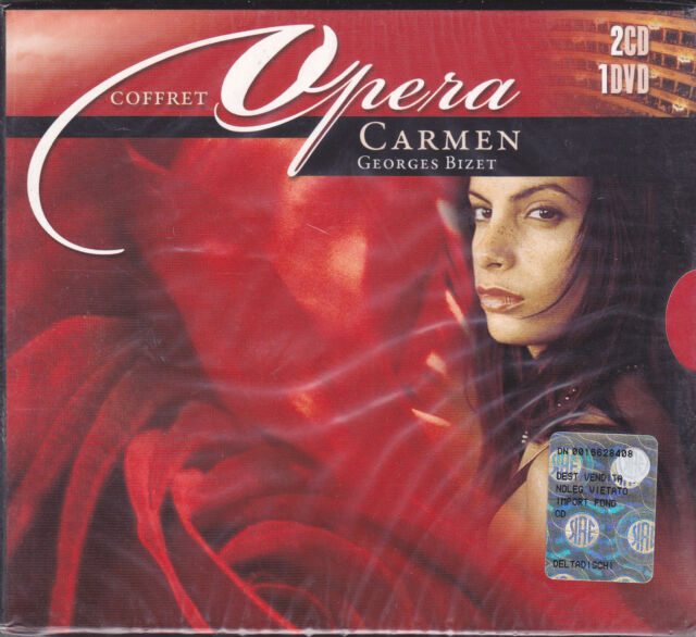 OPERA CARMEN - GEORGES BIZET - Box 2 CD + 1 Dvd  - Nuovo
