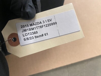 ⭐2014-2018 MAZDA 3 COMPLETE FRONT CLOTH SEAT SET ASSEMBLY LH & RH