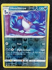 Honchkrow 115/196 Reverse Holo Rare Lost Origin Pokemon Pack Fresh Near Mint NEW