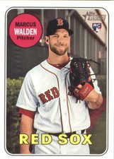 2018 Topps Heritage #605 Marcus Walden RC - NM