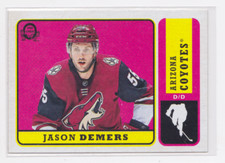 2018-19 O-PEE-CHEE RETRO BASE PARALLEL JASON DEMERS #279 COYOTES