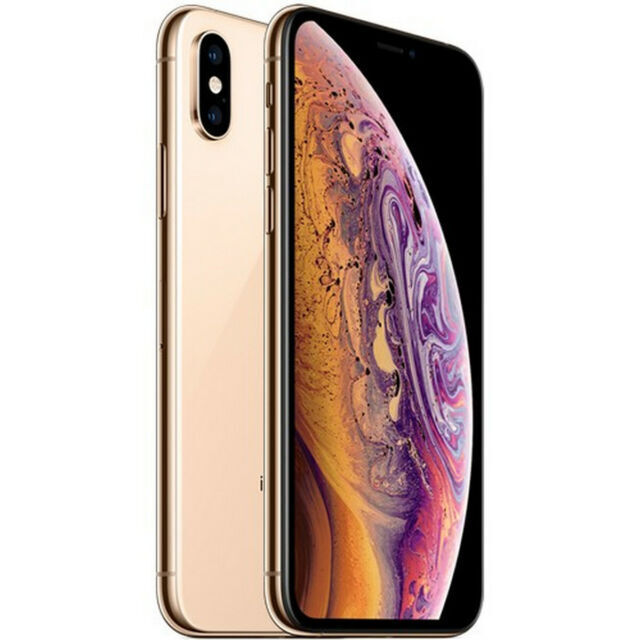 Apple iPhone XS - 64GB - Gold (Unlocked) A1920 (CDMA + GSM) for