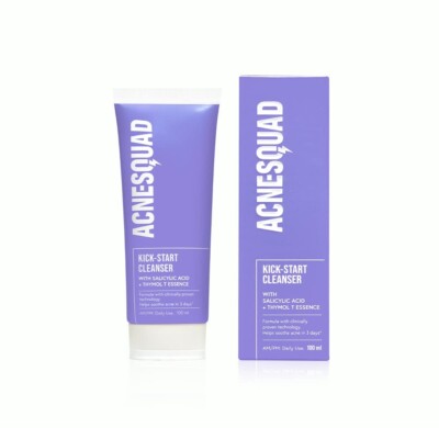 Acne Squad Gesichtswasser für zu Akne neigende Haut mit Salicylsäure & Thymol...