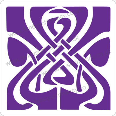 Stencil Per Piastrelle Finte - Effetto Piastrelle Su Pavimenti, Pareti, Mobili, Cemento, Giardini, Patii E Sentieri - MIDAR - Italia - Foto 7