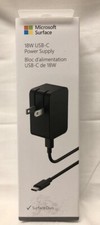 NEW OEM Microsoft LLR-00001 18w Surface Duo USB-C Power Supply AC Adapter BLACK