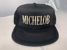 Vintage Michelob Beer Trucker Cap Snapback Hat 70  s 80  s Very Nice Condition