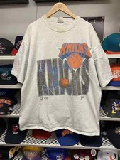 1990s New York Knicks T-Shirt Grey Reprint Unisex SHirt AN49075