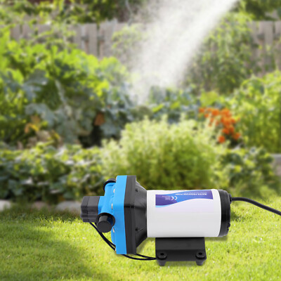 110V Self Priming Water Pressure Diaphragm Pump 55 PSI for Home/Caravan/Marine