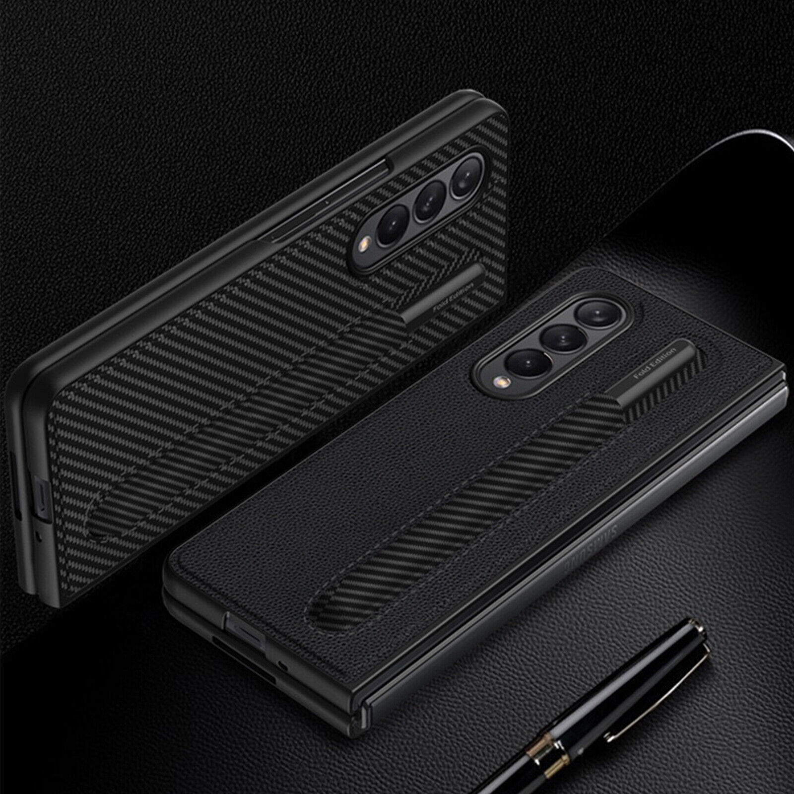 Slim Protective Phone Case for Galaxy Z Fold 3 with S Pen Slot-image