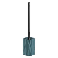 Kela Merida Wc-Garnitur BüRstengarnitur ToilettenbüRste Polyresin Petrol Schwarz