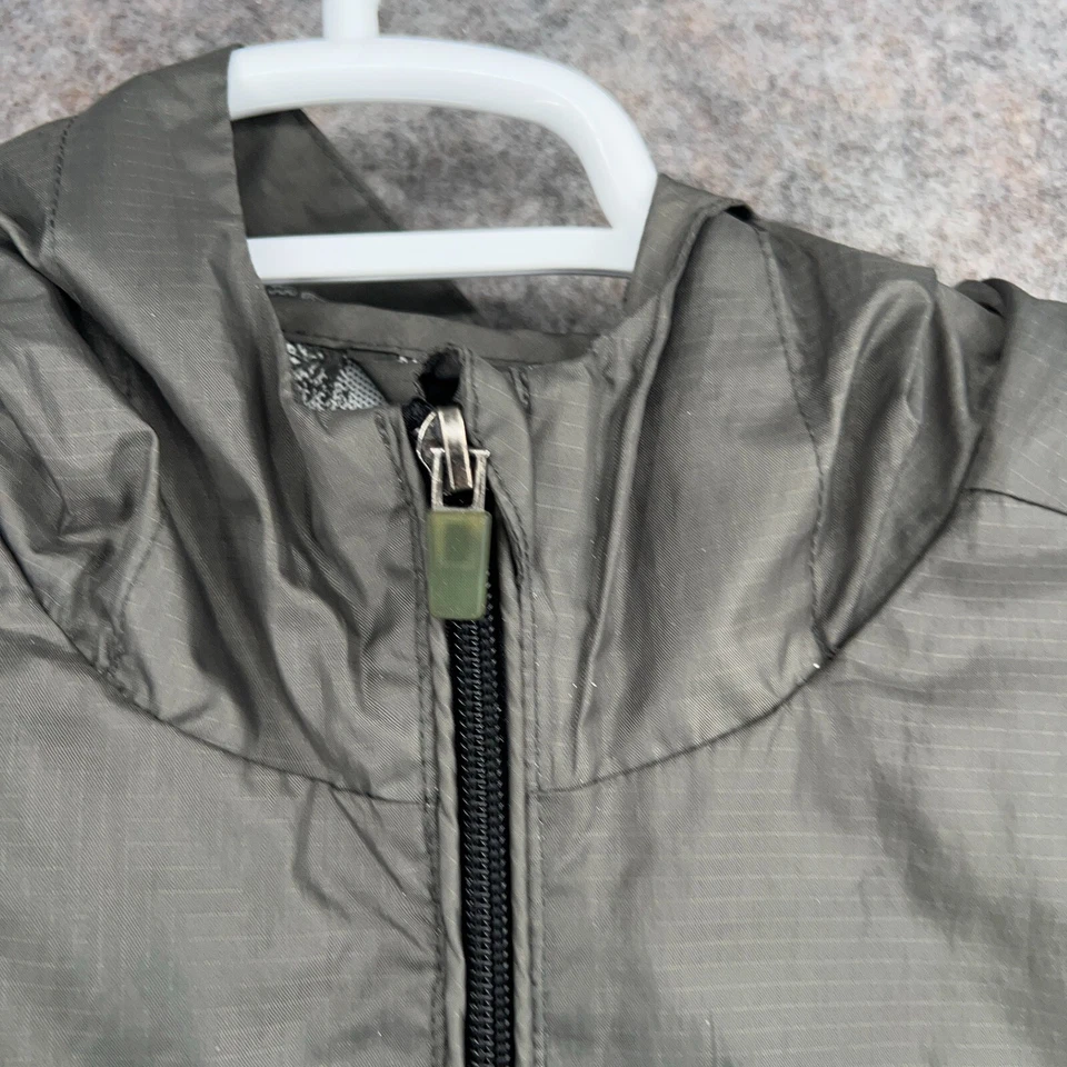 Chaqueta cortavientos Marquette Golden Eagles para hombre pequeña gris baloncesto universitario '47 Foto 4 de 4