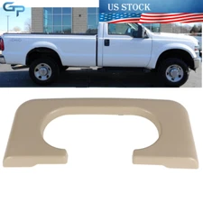Center Console Beige Cup Holder Pad Replacement For 99-10 Ford F250 F350 F450