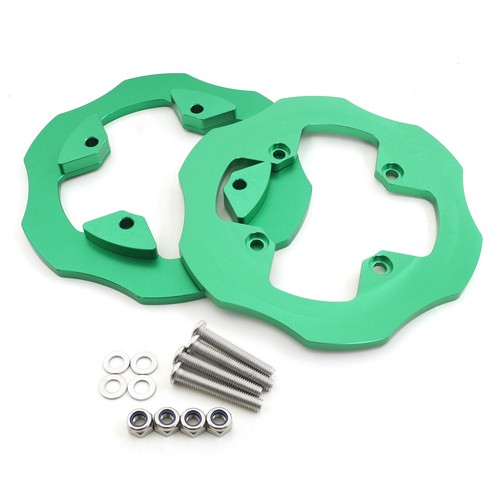 Rear Dual Sprocket Chain Guard For Kawasaki KFX450R KFX 450R KSF450B 09-14 Green - Picture 16 of 19