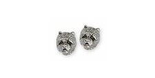 Westie Earrings Jewelry Sterling Silver Handmade West Highland White Terrier Ear