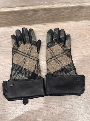 Fingerless Gloves Barbour Lady Jane Leather Women's Gloves
