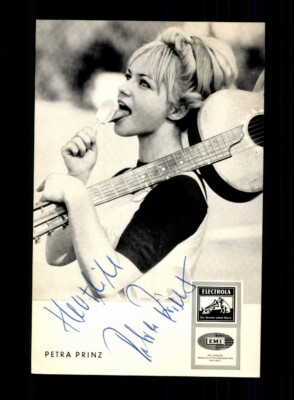 Petra Prinz Autogrammkarte Original Signiert #BC 195011