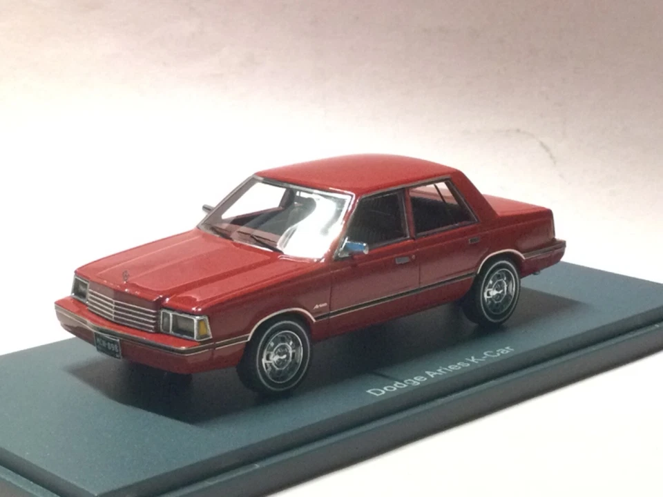 Neo 1:43 Dodge Aries K-Car Red NEO44898 - Immagine 2 di 4