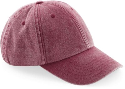 Cap 6 Panel Kappe Vintage Basecap Washed Baseball Unisex 