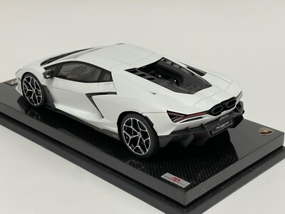 1/18 MR Collection Lamborghini Revuelto in Siderale White on