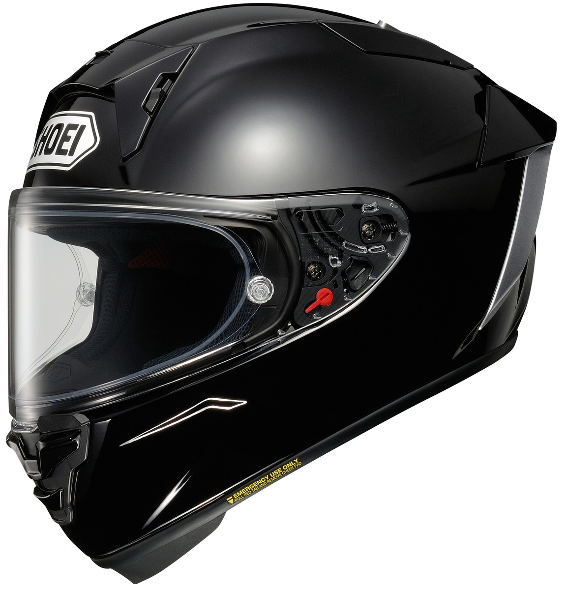 Shoei X-15 Motorcycle Helmet Black Medium