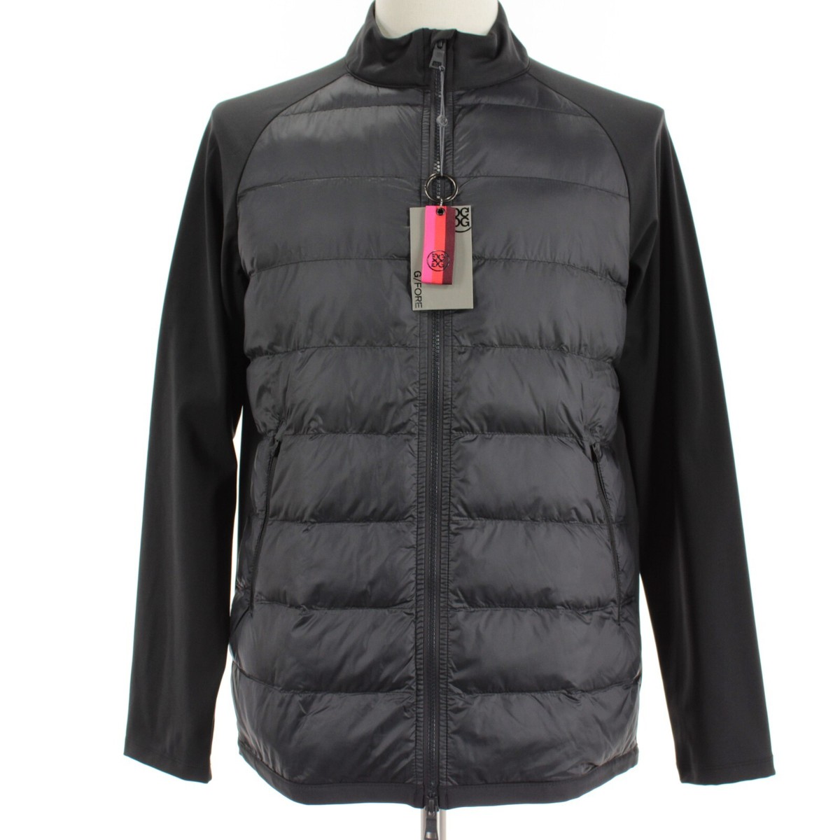 G/Fore NWT Full Zip Lightweight Mixed Media Jacket Size