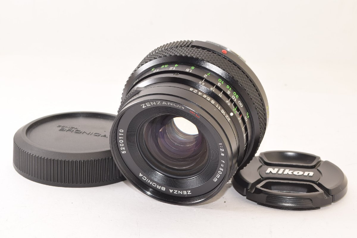 BRONICA ZENZANON MC50mm F2.8 ETR用 #124e BRONICA ZENZANON MC50mm F2.8 ETR用 #124e