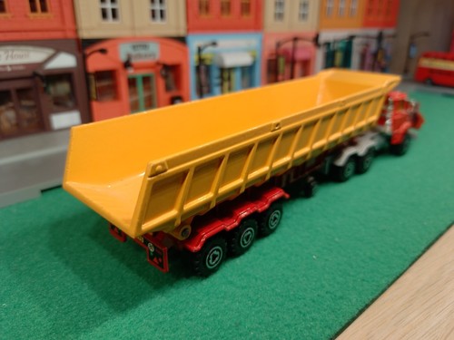 Majorette Scania 140 Camion Edilizia Ribaltabile Scala 1:60 - Foto 4 di 10