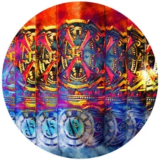 Made to Order- 4 inch round Decal Opus X Cigar Wrapper