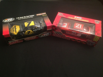 (2) Racing Champions MICHAEL WALTRIP  1:24 Diecasts 1998 Citgo+2000 Philips  NIB