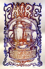 Phish Concert Poster Alpine Valley 2010