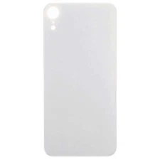 Back Glass Big Hole for Apple iPhone XR White Replacement Repair Part Replace