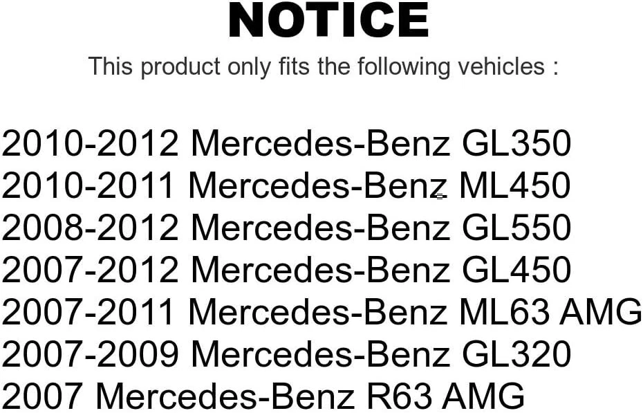 Front Wheel Bearing for 2007 - 2012 Mercedes-Benz GL450  Kugel  70-510097 - Image 3 of 3