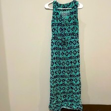 Gap tribal ikat print maxi Sz small S with pockets