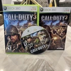 Call of Duty 3 (Microsoft Xbox 360, 2006) CIB Xbox complete video game w/ manual