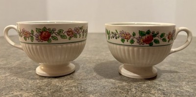 Two Wedgewood Etruria Edme Berma Replacement Cups