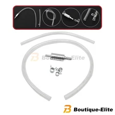 Bleeder Hose One Way Valve Tube Bleeding Tool Kit Motorcycle Car Clutch Brake