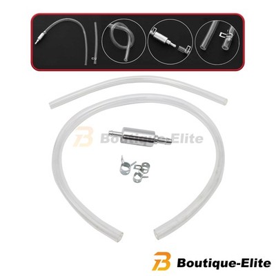 Bleeder Hose One Way Valve Tube Bleeding Tool Kit Motorcycle Car Clutch Brake