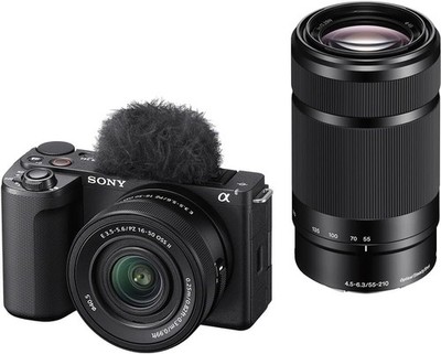 SONY VLOGCAM ZV-E10 II Doppelzoomobjektiv Kit ZV-E10M2X B Wechselobjektiv