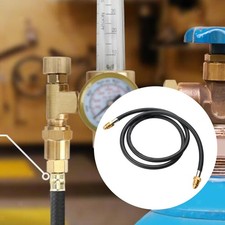 78,74 Zoll Langer Argon Durchflussmesser Reglerschlauch mit Inertgasanschluss